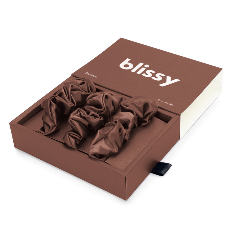 Blissy Scrunchies - Chocolate