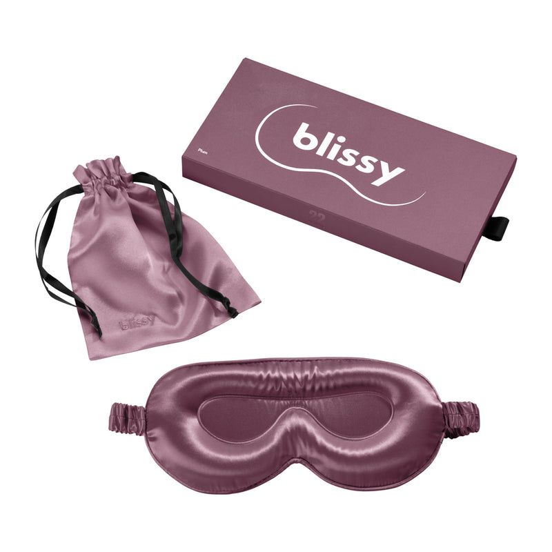 Sleep Mask - Plum - Profile