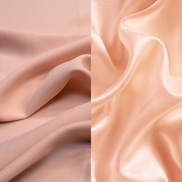 polyester vs silk