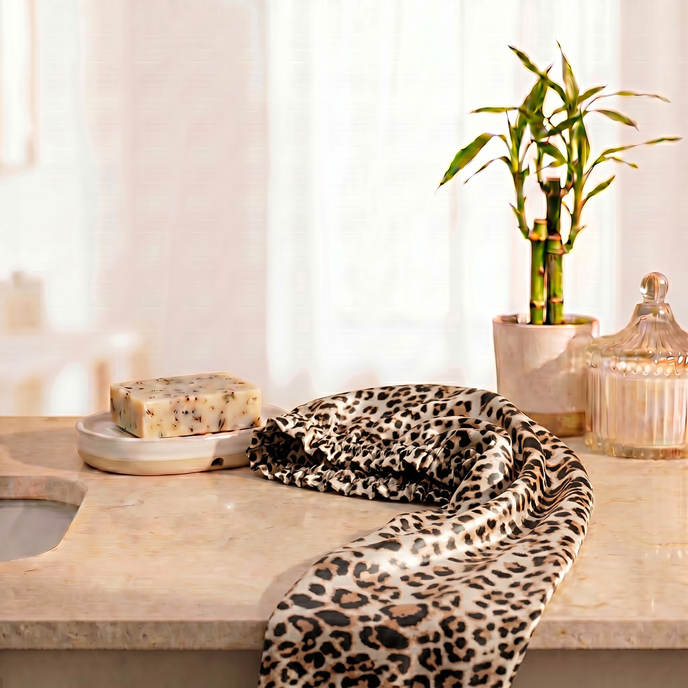 Blissy Cascade Bonnet - Leopard