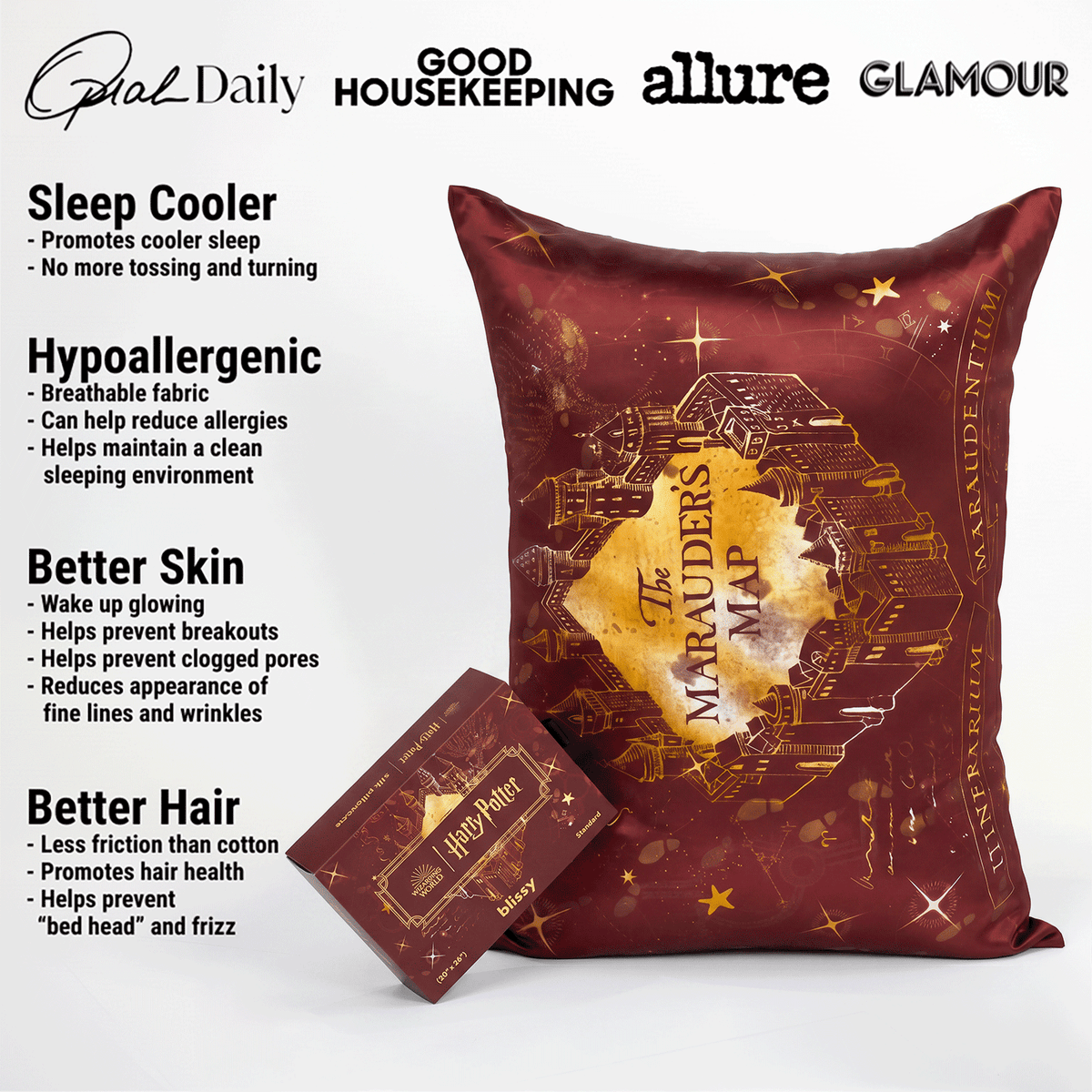Pillowcase - Harry Potter - Marauder’s Map™ - Queen