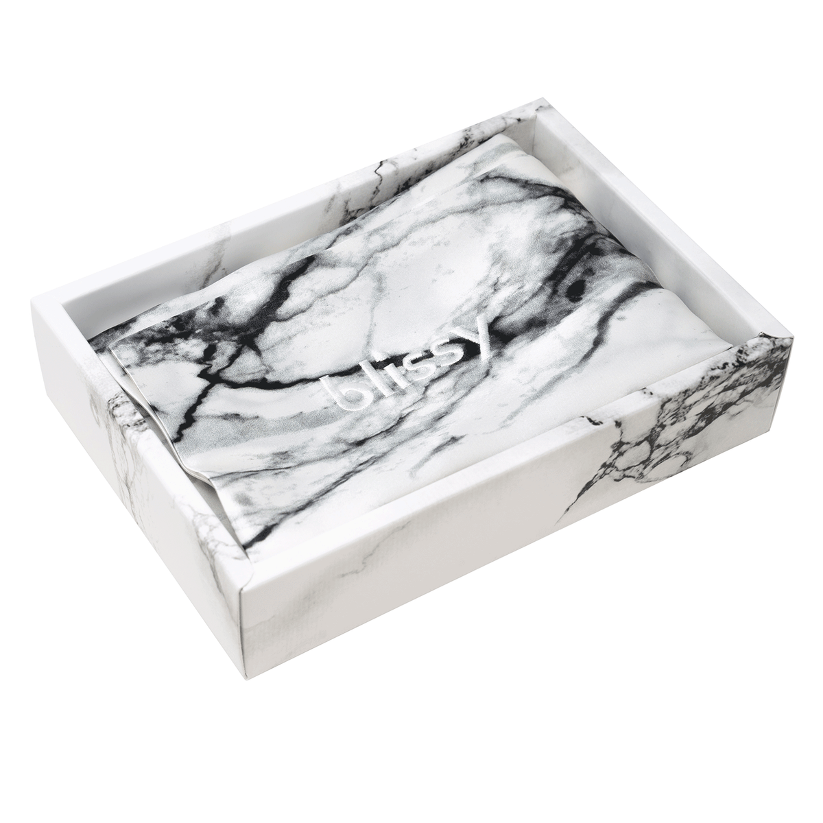 Pillowcase - Light Marble - Queen