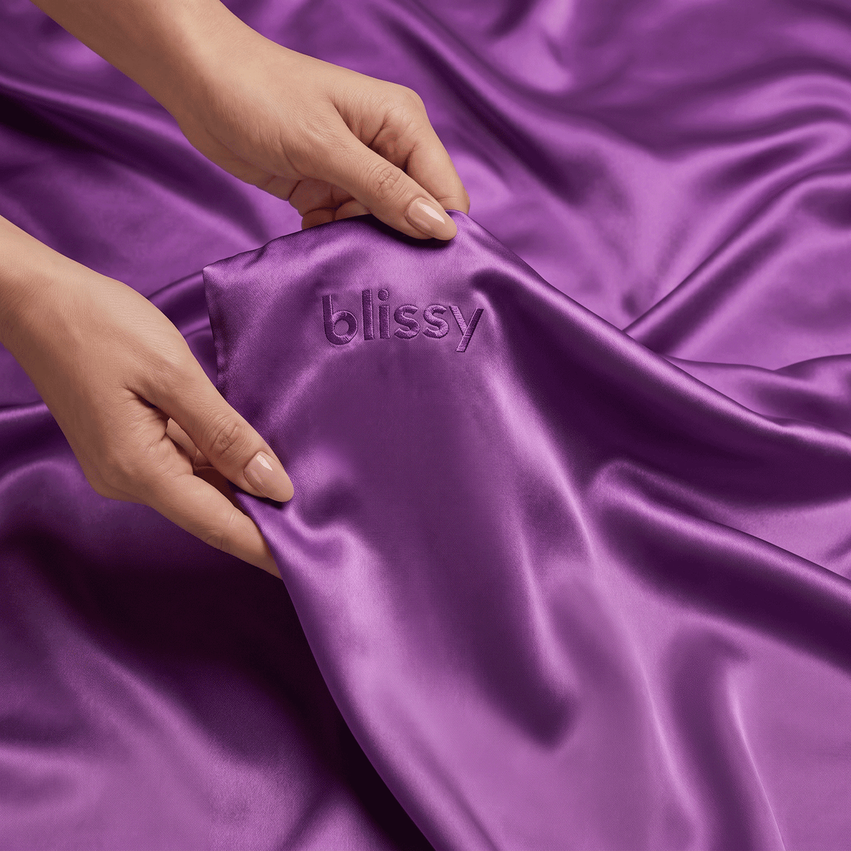 Pillowcase - Royal Purple - Queen