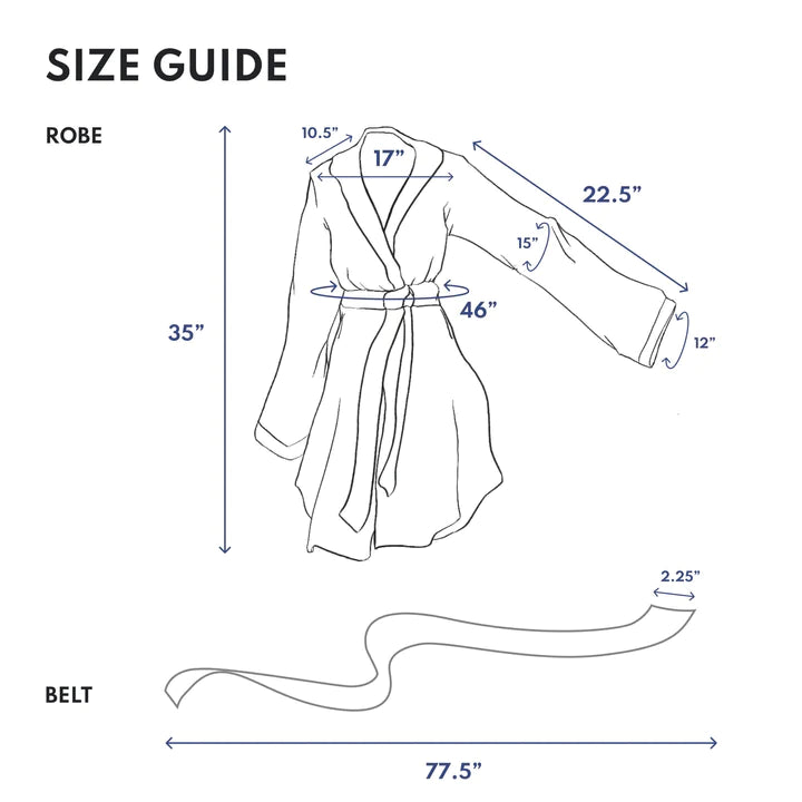 Blissy Mulberry Silk Classic Robe – Pink