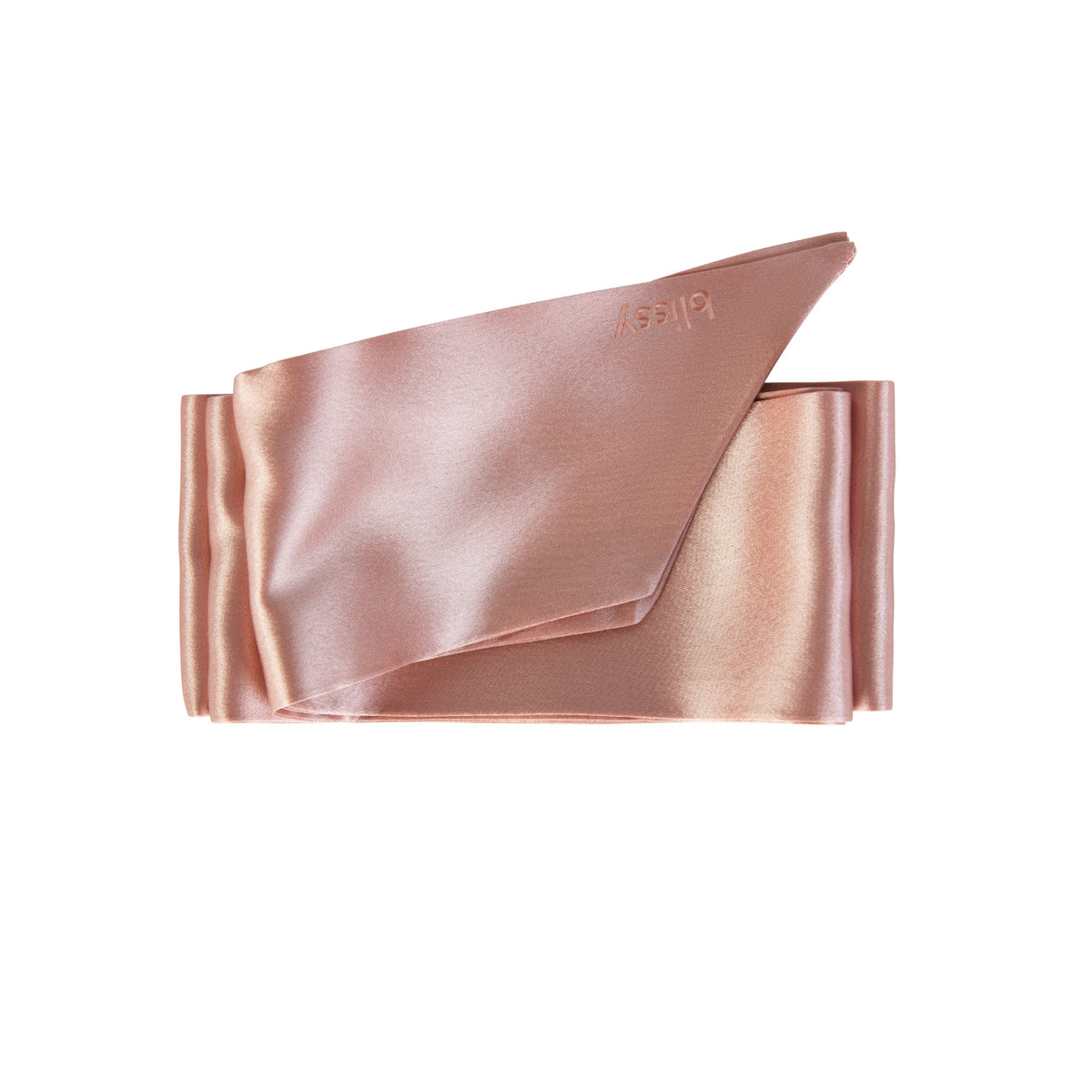 Blissy Rose Gold Blissy Hair Ribbon Lifestyle – Mulberry Silk