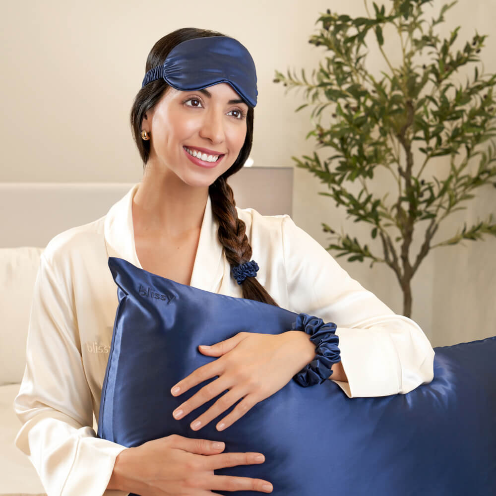 King Blue Blissy Dream Set – Blissy Premium Silk