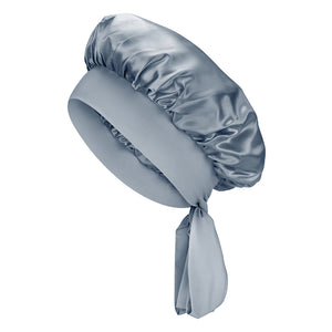 Blissy Bow Bonnet - Ash blue