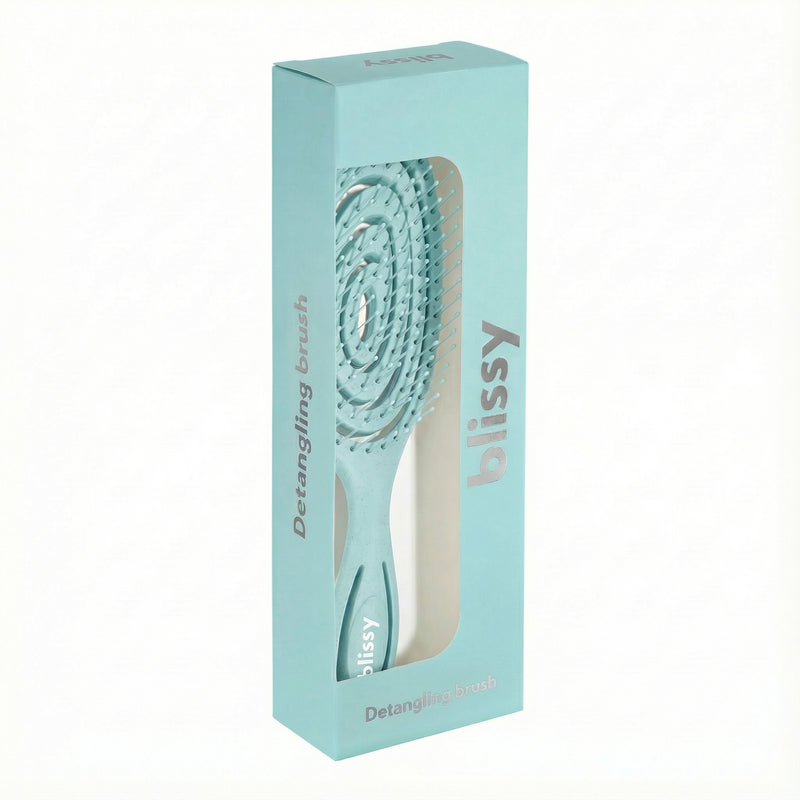 Blue Mulberry Silk Blissy Detangling Brush – Blissy