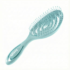 Blissy Blue Blissy Detangling Brush Lifestyle – Mulberry Silk