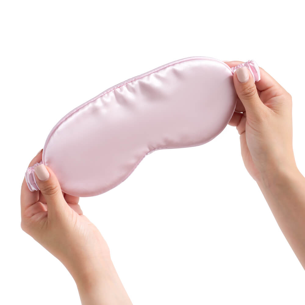 Blissy Mulberry Silk Sleep Mask – Blush