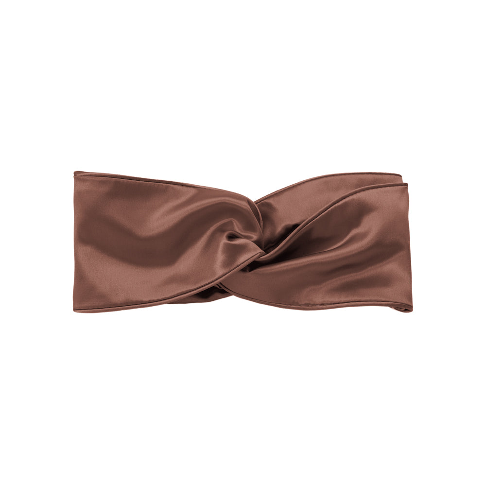 Blissy Chocolate Silk Blissy Head Piece Detail –