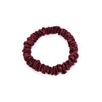 Blissy Skinny Scrunchies - Burgundy