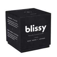 Blissy Candles - Woodsmoke & Leather