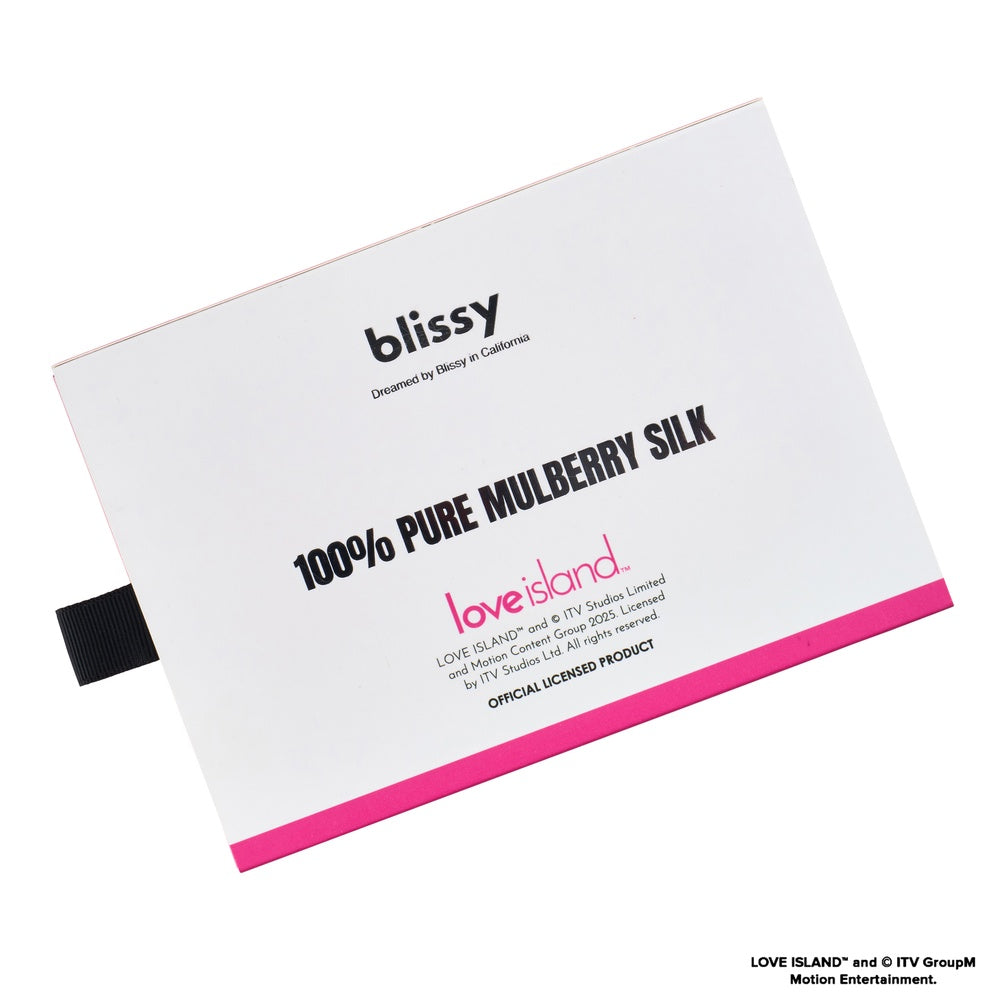 Blissy Mulberry Silk Pillowcase – Love Island™ King