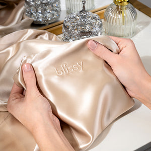 Crescent Pillowcase - Champagne - King
