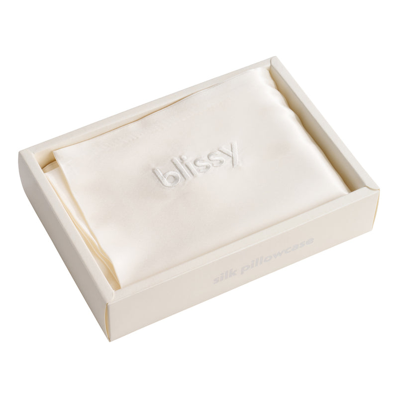 Crescent Pillowcase - White -  Queen