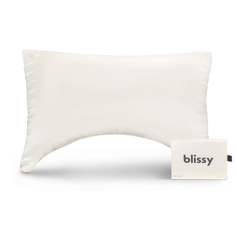 Crescent Pillowcase - White -  Queen