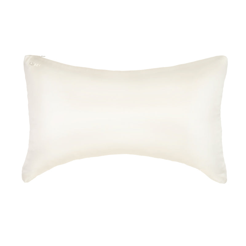 Crescent Pillowcase - White -  Queen