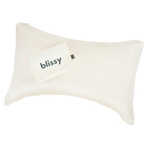 Crescent Pillowcase - White -  Queen
