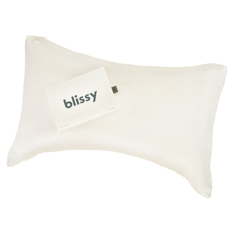 Crescent Pillowcase - White -  Queen