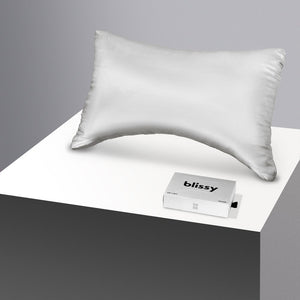 Crescent Pillowcase - Silver - Queen
