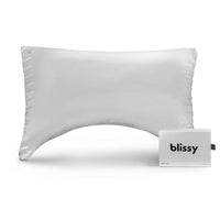 Crescent Pillowcase - Silver - Queen