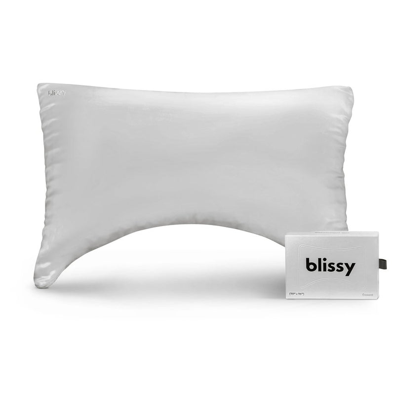 Crescent Pillowcase - Silver - Queen