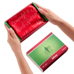 Pillowcase - Elf “Santa Is Coming!” - Queen
