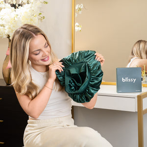Blissy Halo Bonnet - Emerald