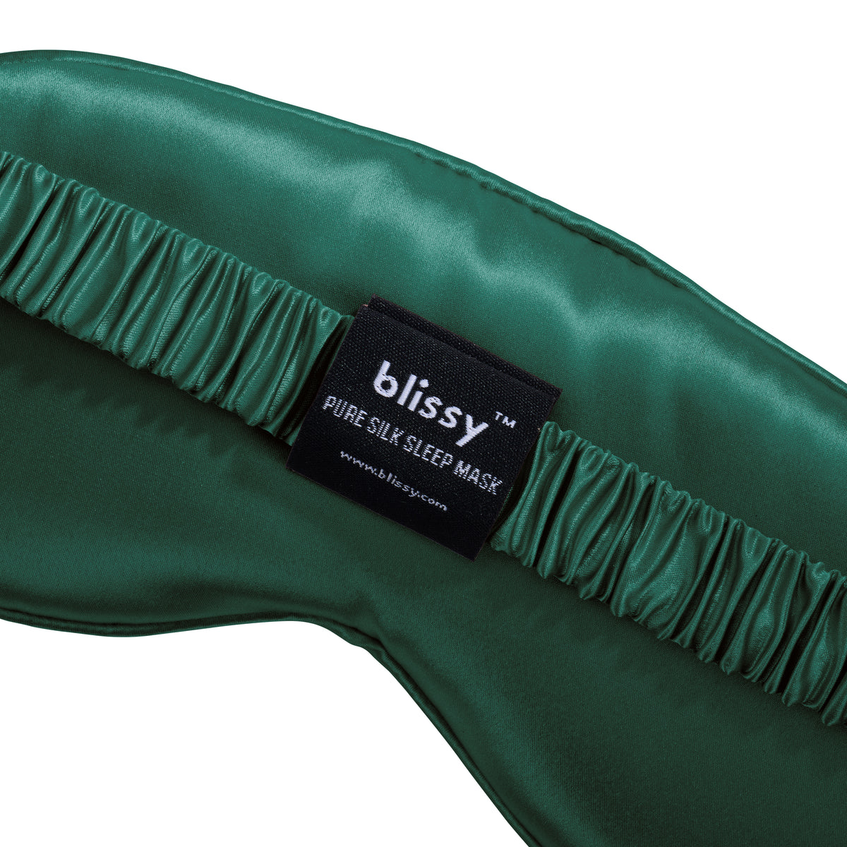 Blissy Emerald Sleep Mask Lifestyle – Mulberry Silk