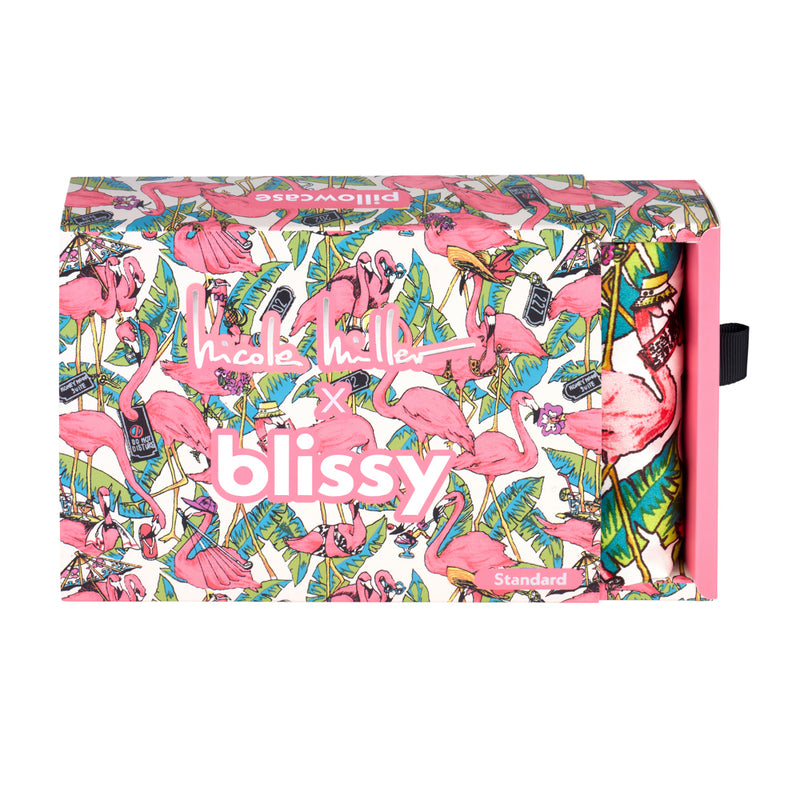 Pillowcase - Nicole Miller - Flamingo - Standard