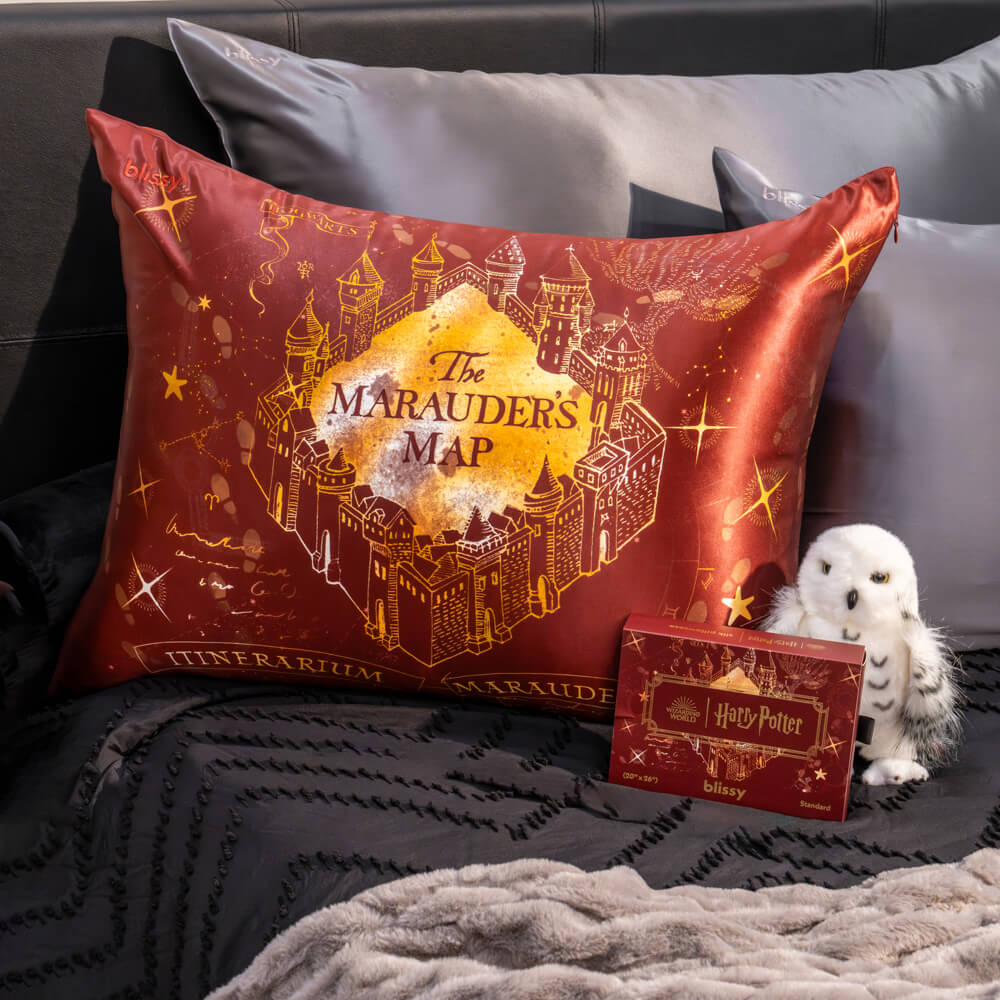 Blissy Blissy Silk Pillowcase Silk Harry Potter Detail –