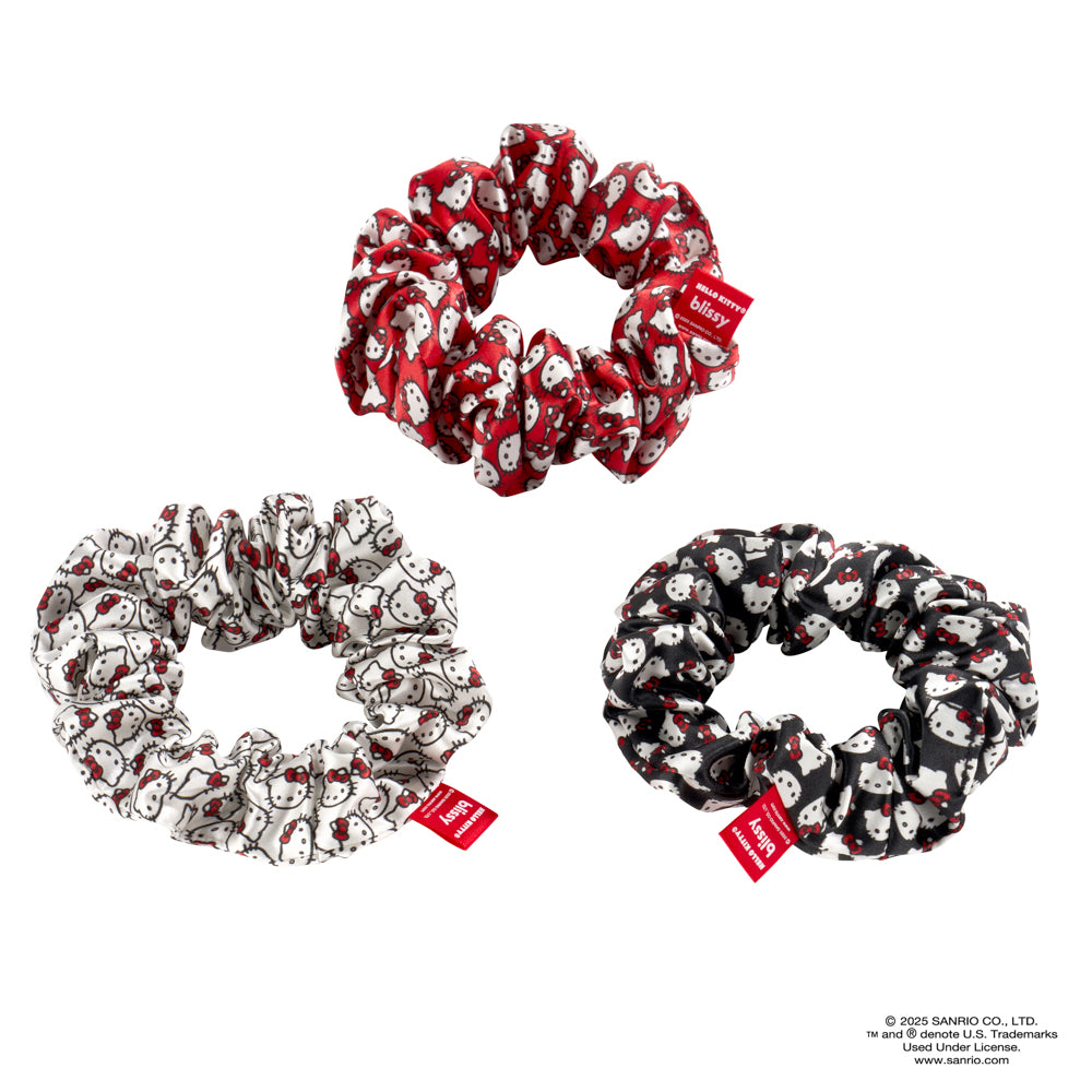 Blissy Mulberry Silk Blissy Scrunchies – Hello Kitty