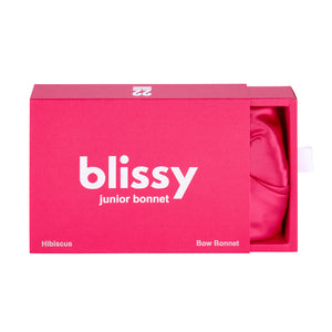 Blissy Junior Bow Bonnet - Hibiscus