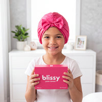 Blissy Junior Bow Bonnet - Hibiscus