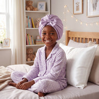 Blissy Junior Bow Bonnet - Lavender
