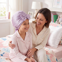 Blissy Junior Bow Bonnet - Lavender