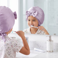 Blissy Junior Bow Bonnet - Lavender