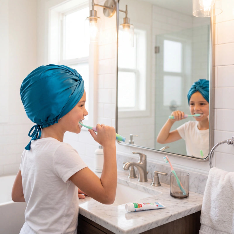 Blissy Junior Bonnet - Aqua