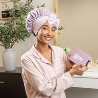 Blissy Bow Bonnet - Lavender