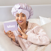Blissy Bow Bonnet - Lavender