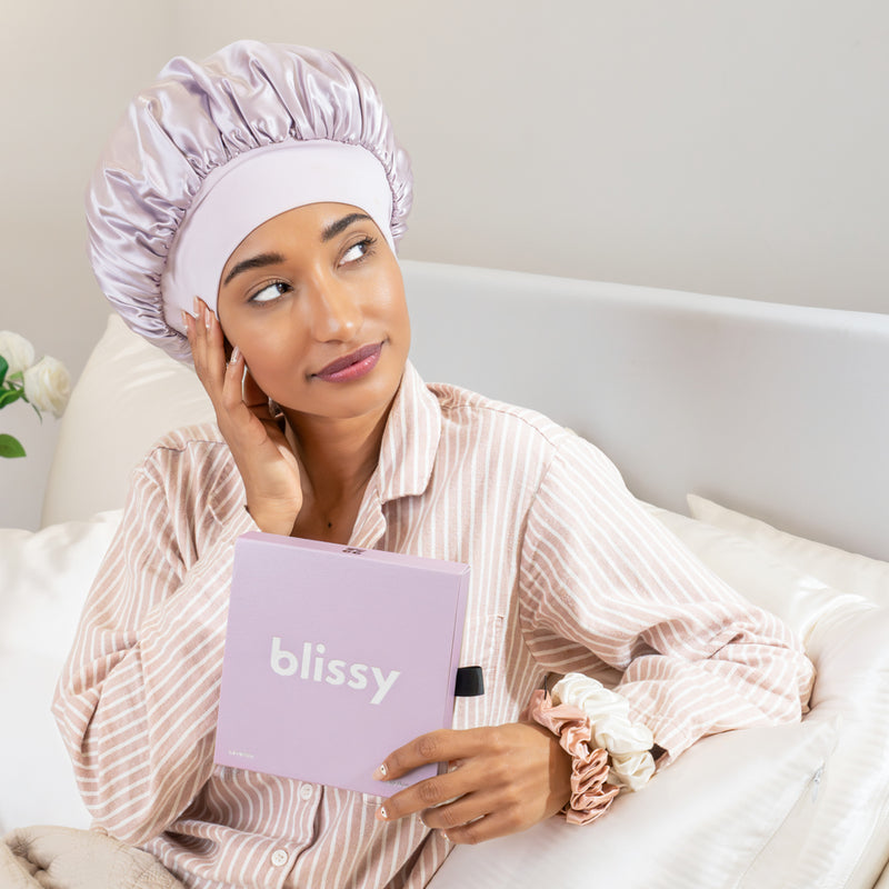 Blissy Halo Bonnet - Lavender