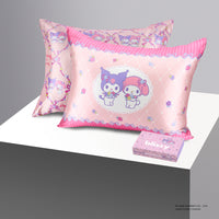 Blissy Pillowcase - Hello Kitty - Melody & Kuromi - Queen