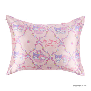 Blissy Pillowcase - Hello Kitty - Melody & Kuromi - Queen