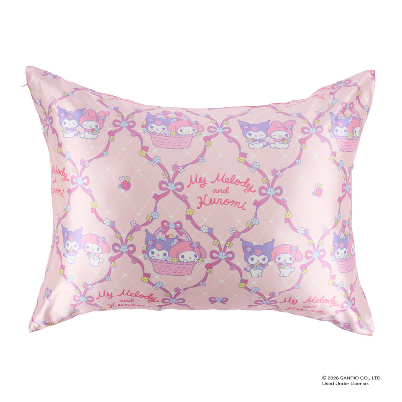 Blissy Pillowcase - Hello Kitty - Melody & Kuromi - Queen