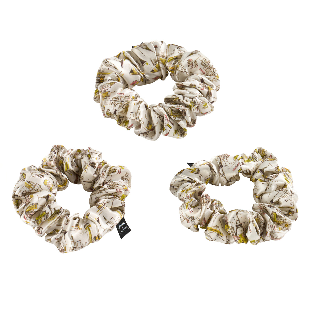 Blissy Nicole Miller Ny To Paris Blissy Scrunchies Lifestyle – Mulberry Silk