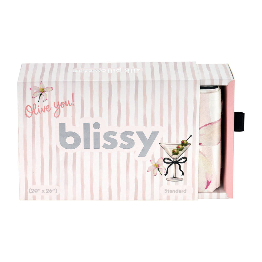 Blissy Mulberry Silk Pillowcase – Olive You Standard