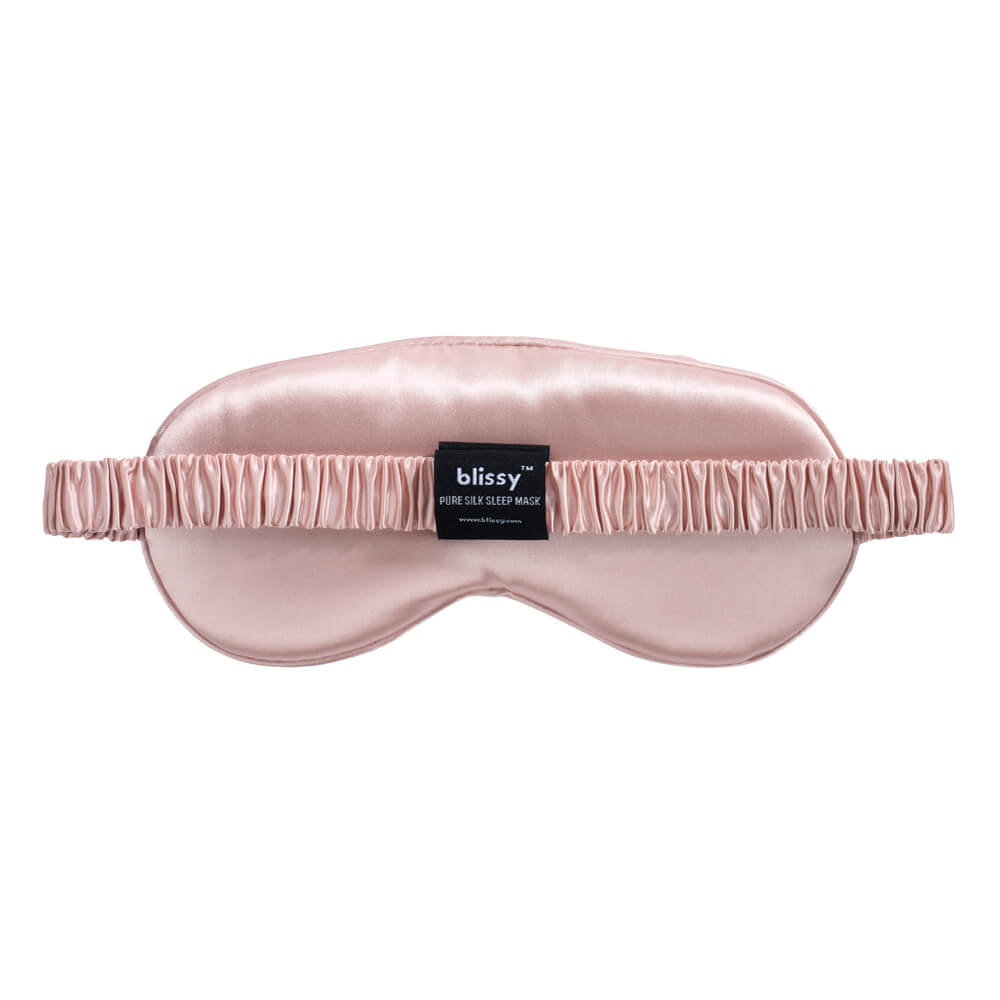 Blissy Mulberry Silk Sleep Mask – Pink