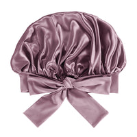 Blissy Bow Bonnet - Plum