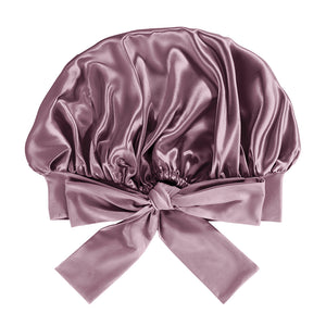 Blissy Bow Bonnet - Plum